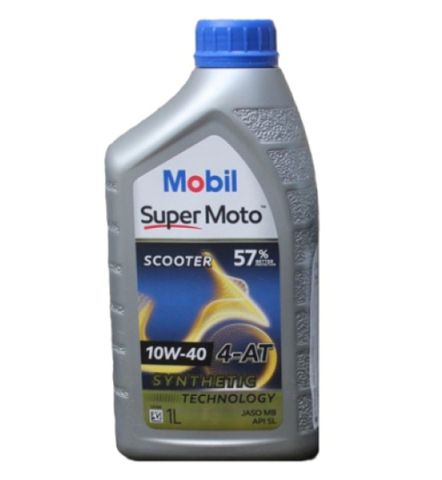Nhớt Mobil Super Moto Scooter 10W40 1L